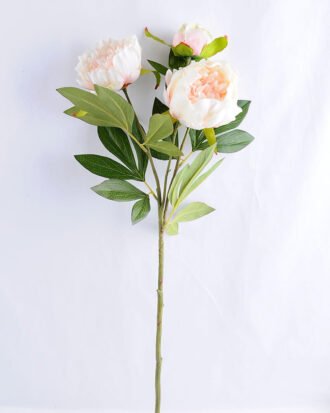 Artificial Flower 33*75cm Peony Spray*3 GS-14519018-C1