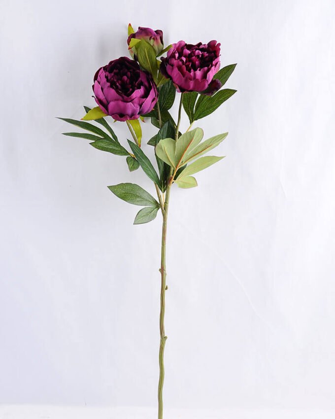 Artificial Flower 33*75cm Peony Spray*3 GS-14519018-Z2
