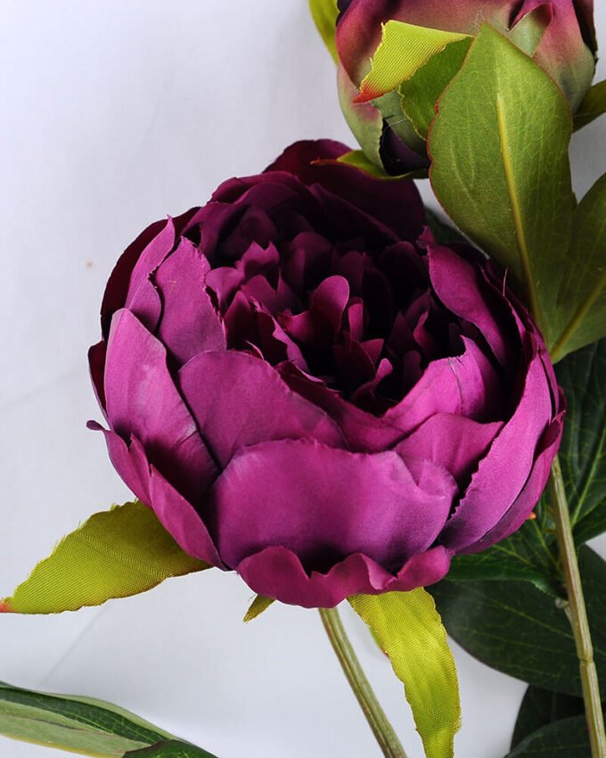 Artificial Flower 33*75cm Peony Spray*3 GS-14519018-Z2