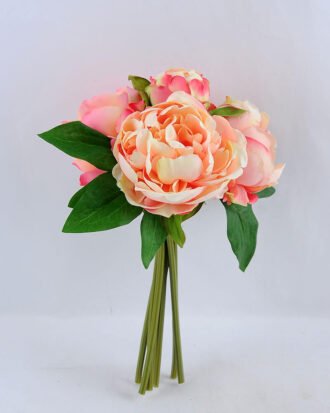Artificial Flower 17*28.5cm Peony bouquet*5 GS-46319001-C1