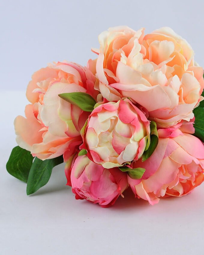Artificial Flower 17*28.5cm Peony bouquet*5 GS-46319001-C1