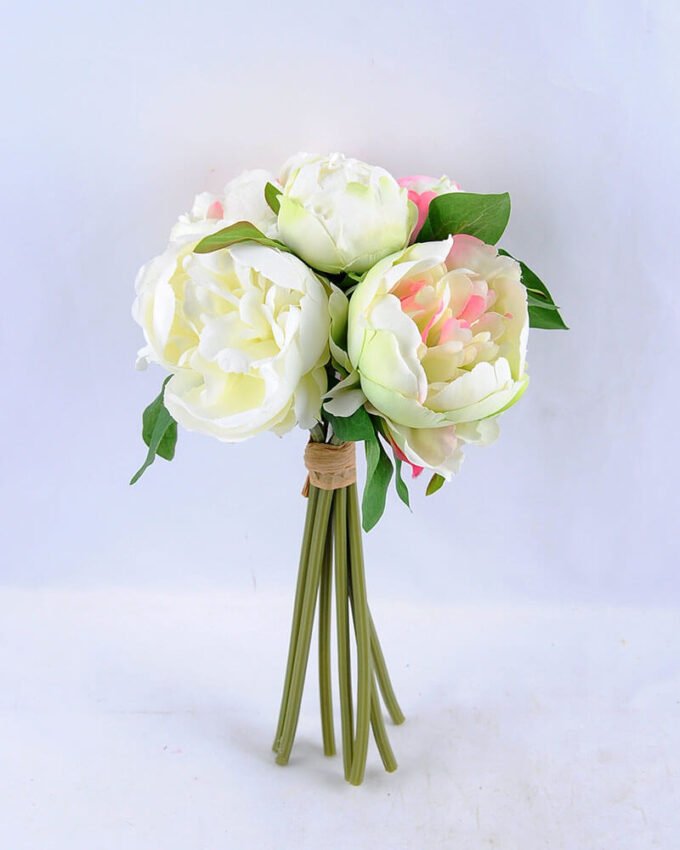 Artificial Flower 17*28.5cm Peony bouquet*5 GS-46319001-W1