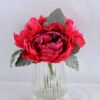 Artificial Flower 23*22*28CM Peony in glass pot with fake water GS-52719008 1 Artificial Flower 23*22*28CM Peony in glass pot with fake water GS-52719008