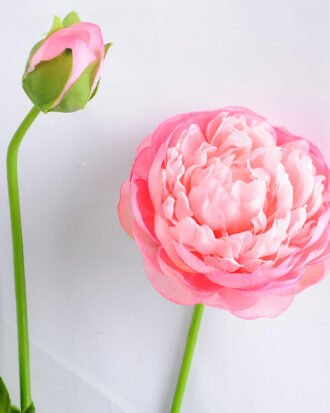 Artificial Flower 7*54CM Peony*2 GS-53619008-P1 Single Flowers YeahFlower is one of Chinese leading OEM manufacturers and exporters , supplying the silk flowers, wholesale artificial trees Artificial Flower 7*54CM Peony*2 GS-53619008-P1