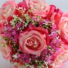 Artificial Flower 20*30CM ROSE BABYSBREATH BOUQUET*12 GS-53519004-R1