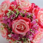 Artificial Flower 20*30CM ROSE BABYSBREATH BOUQUET*12 GS-53519004-R1