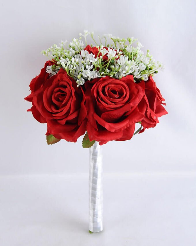 Artificial Flower 20*30CM ROSE BABYSBREATH BOUQUET*12 GS-53519004-R2