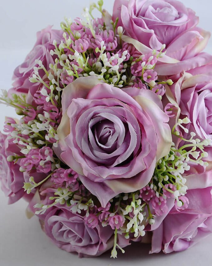 Artificial Flower 20*30CM ROSE BABYSBREATH BOUQUET*12 GS-53519004-Z1