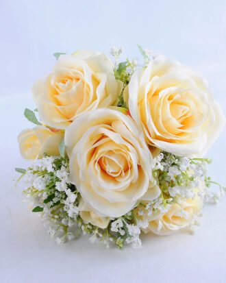 Artificial Flower 18*28CM ROSE BABYSBREATH BOUQUET*13 GS-53519008-C1