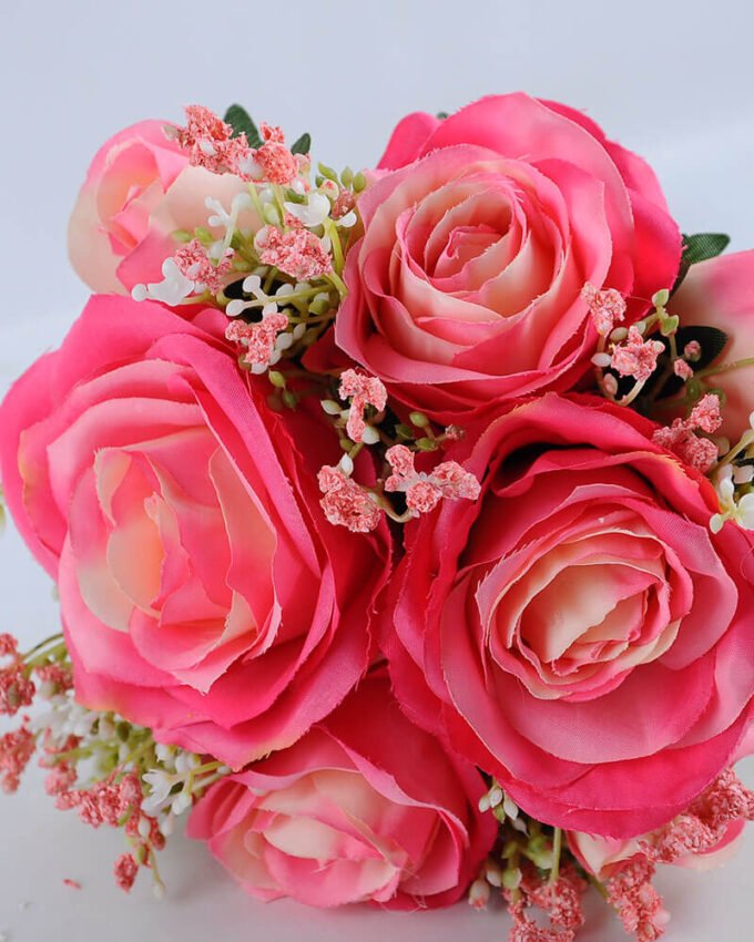 Artificial Flower 18*28CM ROSE BABYSBREATH BOUQUET*13 GS-53519008-R2
