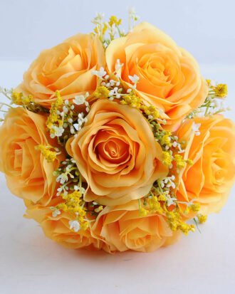 Artificial Flower 20*28CM ROSE BABYSBREATH BOUQUET*15 GS-53519010-Y1