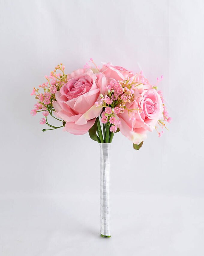 Artificial Flower 18*27CM ROSE BABYSBREATH BOUQUET*9 GS-53519003-P1