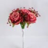 Artificial Flower 18*27CM ROSE BABYSBREATH BOUQUET*9 GS-53519003-R1