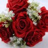 Artificial Flower 18*27CM ROSE BABYSBREATH BOUQUET*9 GS-53519003-R2