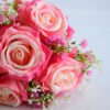 Artificial Flower 18*27CM ROSE BABYSBREATH BOUQUET*9 GS-53519003-R3
