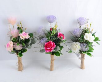Artificial Flower 24*43cm Rose Bouquet GS-03319071-P1