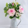 Artificial Flower 22*16*37cm Rose in Tin pot GS-03319112-P1