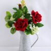 Artificial Flower 22*16*37cm Rose in Tin pot GS-03319112-R1