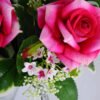 Artificial Flower 22*16*37cm Rose in Tin pot GS-03319112-R2