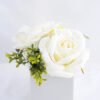 Artificial Flower 14*19*15cm Rose in ceramic pot GS-06919030+F-W1