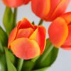 Artificial Flower 15*15*28CM TULIP*6 IN GLASS POT WITH FAKE WATER GS-52719003-O1