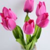 Artificial Flower 15*15*28CM TULIP*6 IN GLASS POT WITH FAKE WATER GS-52719003-Z1 2 Artificial Flower 15*15*28CM TULIP*6 IN GLASS POT WITH FAKE WATER GS-52719003-Z1