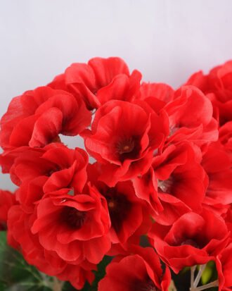 Artificial Flower 39*20*30cm begonia in Tin pot GS-03319053-R1