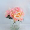 Artificial Flower 23*25*27CM flower in glass pot with fake water GS-52719007-P1