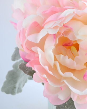 Artificial Flower 23*25*27CM flower in glass pot with fake water GS-52719007-P1