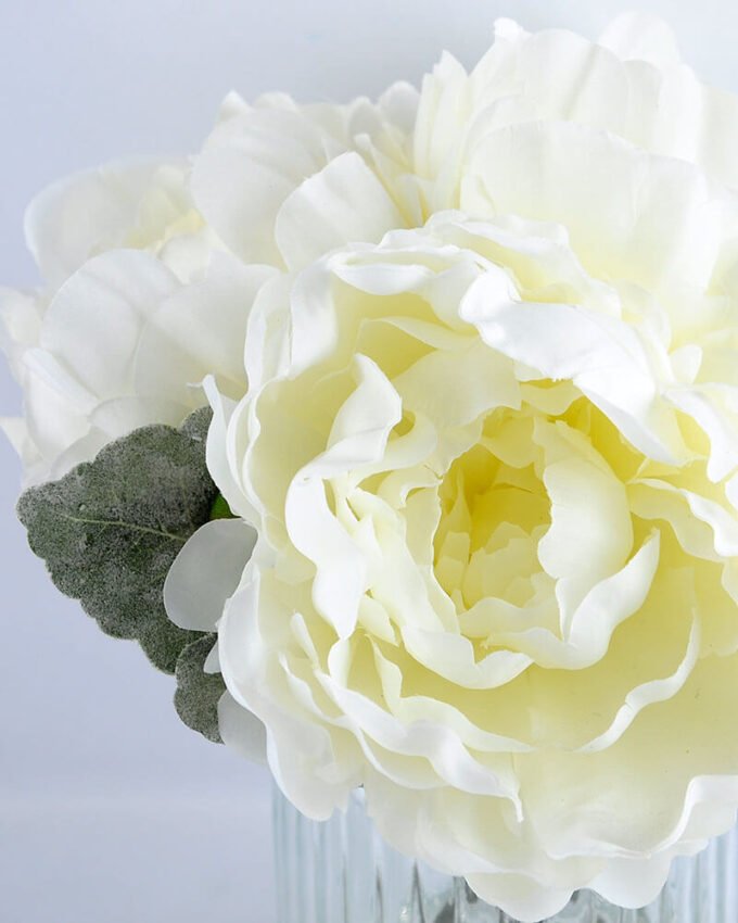 Artificial Flower 23*25*27CM flower in glass pot with fake water GS-52719007-W1