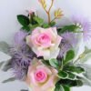 Artificial Flower 28*24*40.5cm grass lavender in  Tin pot GS-03319044
