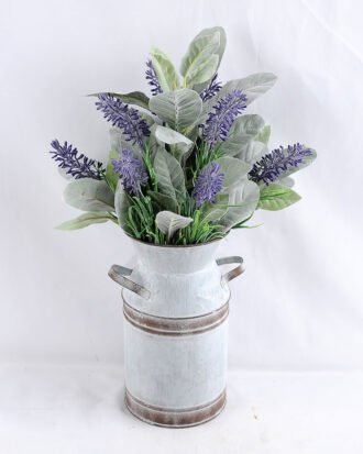 Artificial Flower 25*21*37cm grass lavender in Tin pot GS-03319045 Potted Flowers&Plants YeahFlower is one of Chinese leading OEM manufacturers and exporters , supplying the silk flowers, wholesale artificial trees Artificial Flower 25*21*37cm grass lavender in Tin pot GS-03319045