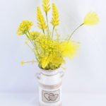 Artificial Flower 18*18*36cm lavender in Tin pot GS-03319050-Y1