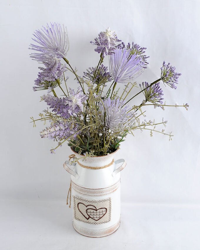 Artificial Flower 18*18*36cm lavender in Tin pot GS-03319050-Z1 1 Artificial Flower 18*18*36cm lavender in Tin pot GS-03319050-Z1