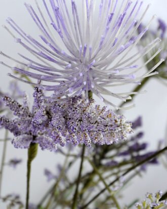 Artificial Flower 18*18*36cm lavender in Tin pot GS-03319050-Z1