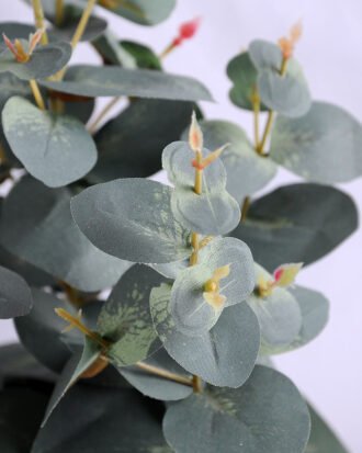 Artificial Flower 28*20*35cm leaf Tin pot GS-03319093