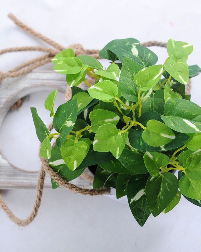 Artificial Flower H:17cm leaf in plastic pot wiht 12*12*42cm wooden pallet GS-03319210 2 Artificial Flower H:17cm leaf in plastic pot wiht 12*12*42cm wooden pallet GS-03319210