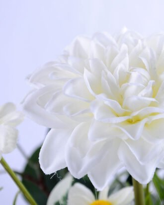 Artificial Flower 30*30*49CM flower & leaves in pot GS-52719022-W1