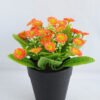 Artificial Flower 17*15*16 Artificial Flower 17*15*16.5cm mum in Plastic pot GS-03319120-O1