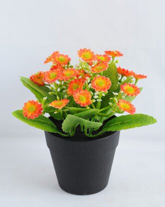 Artificial Flower 17*15*16.5cm mum in Plastic pot GS-03319120-O1
