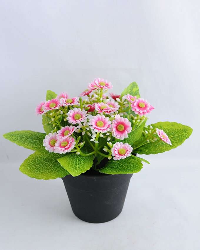 Artificial Flower 17*15*16 Artificial Flower 17*15*16.5cm mum in Plastic pot GS-03319120-P1