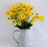 Artificial Flower 26*23*33cm mum in  Tin pot GS-03319104-Y1