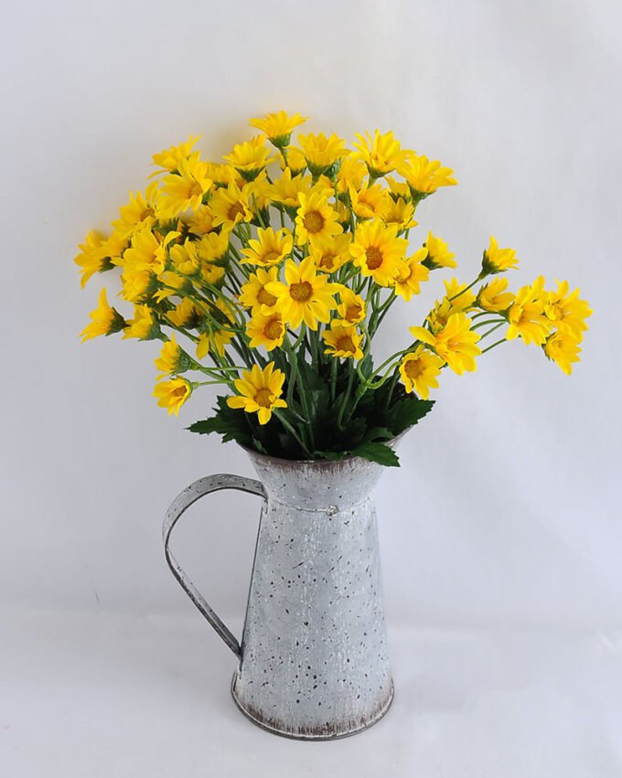 Artificial Flower 26*23*33cm mum in  Tin pot GS-03319104-Y1
