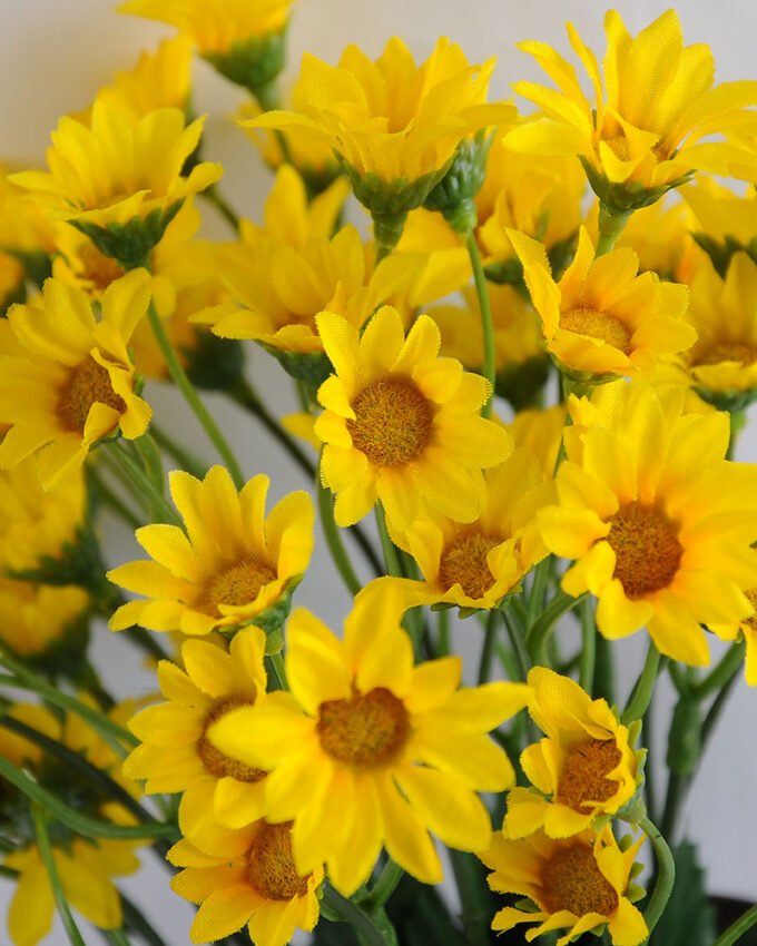 Artificial Flower 26*23*33cm mum in  Tin pot GS-03319104-Y1