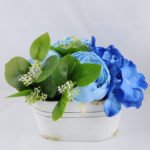 Artificial Flower 20*16*16cm peony hydrangea in Tin pot GS-03319224-B1