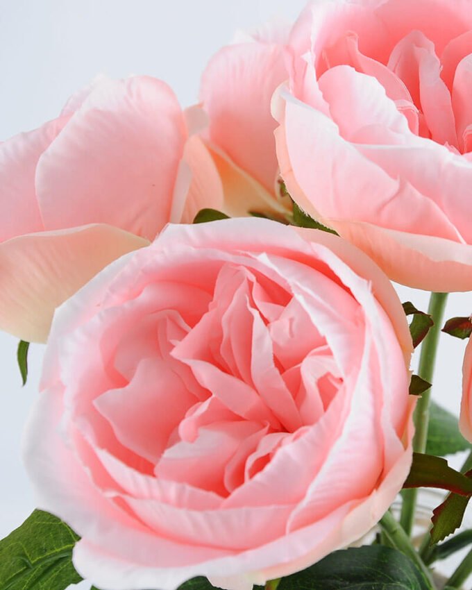 Artificial Flower 41*21*41CM  peony in glass pot with fake water GS-52719010