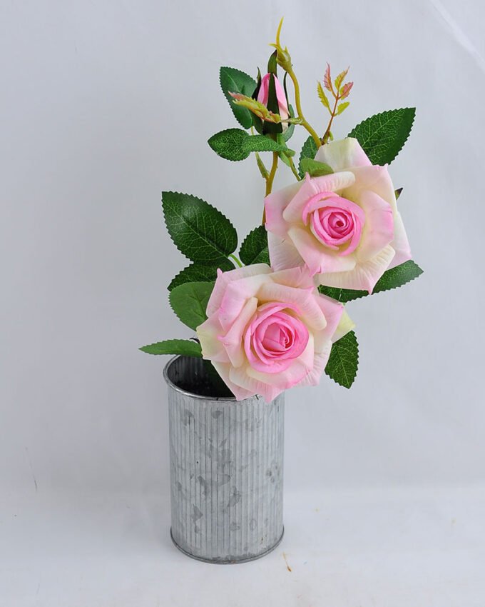Artificial Flower 18*16*36cm rose in Tin pot GS-03319146-P1 1 Artificial Flower 18*16*36cm rose in Tin pot GS-03319146-P1