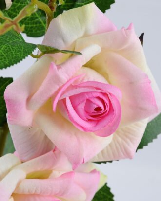 Artificial Flower 18*16*36cm rose in Tin pot GS-03319146-P1