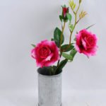 Artificial Flower 18*16*36cm rose in Tin pot GS-03319146-R1