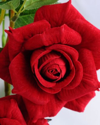 Artificial Flower 18*16*36cm rose in Tin pot GS-03319146-R2